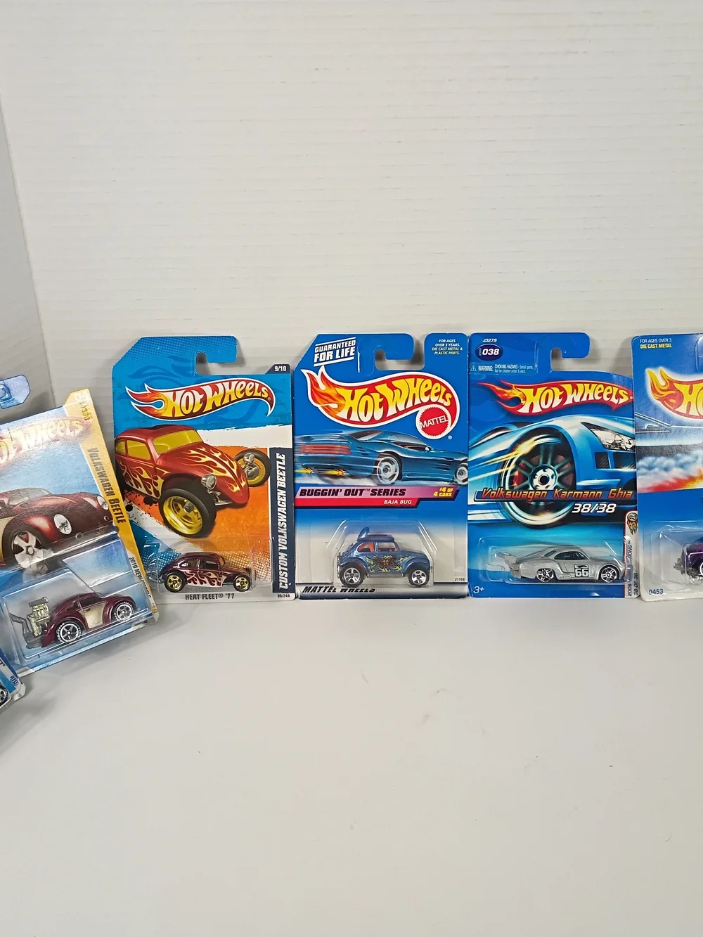 7 Hot Wheels Beatles Volkswagen Bran New